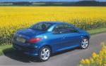 Peugeot 206 CC 2001 года